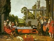 BUYTEWECH, Willem Banquet in the Open Air oil painting